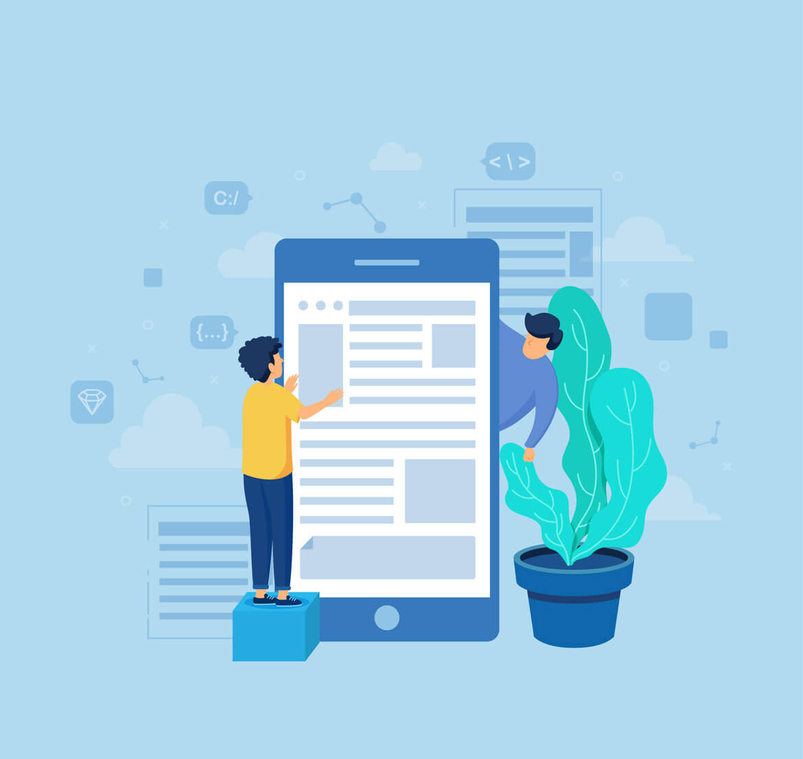 Online-Media-Management keyword reach tool