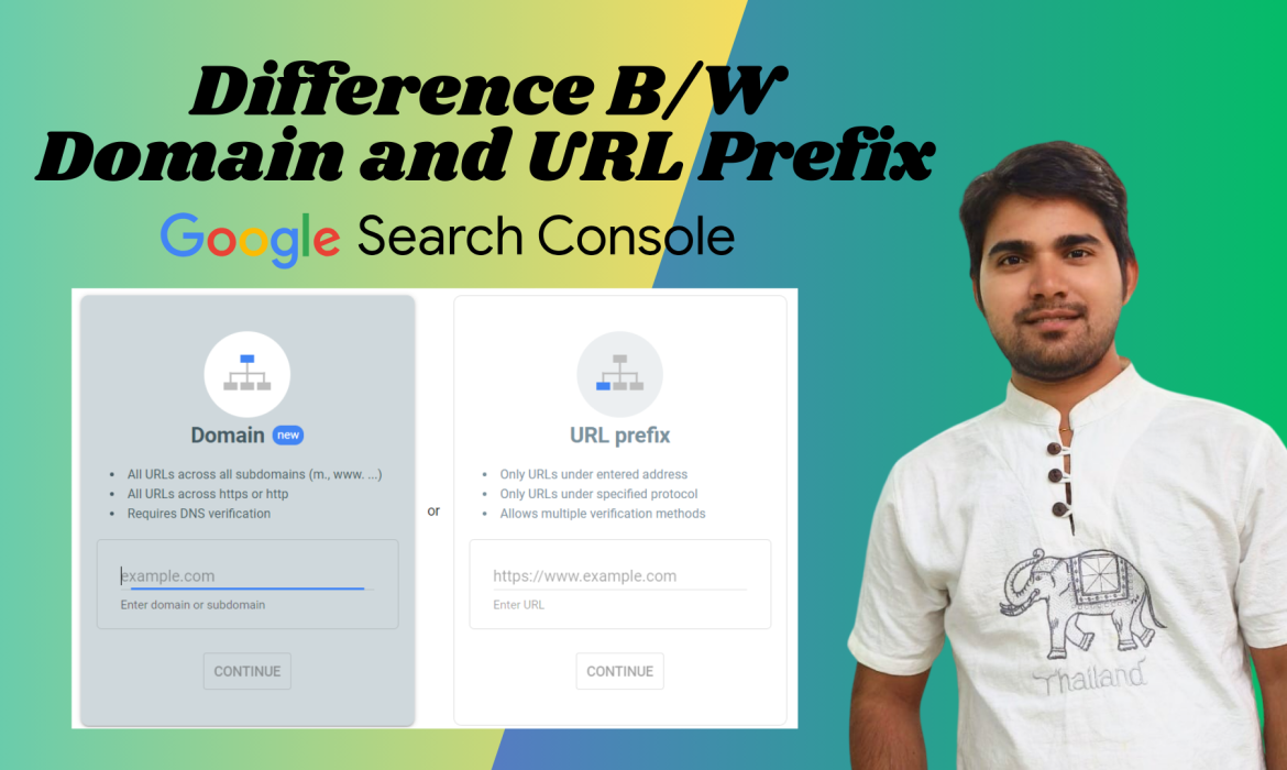 Difference BW Domain and URL Prefix