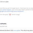 Google’s March 2025 Core Update: Impact and SEO Strategies